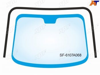 Молдинг лобового стекла (П-образный) Mitsubishi Outlander 12-22 SAT SF-6107A068