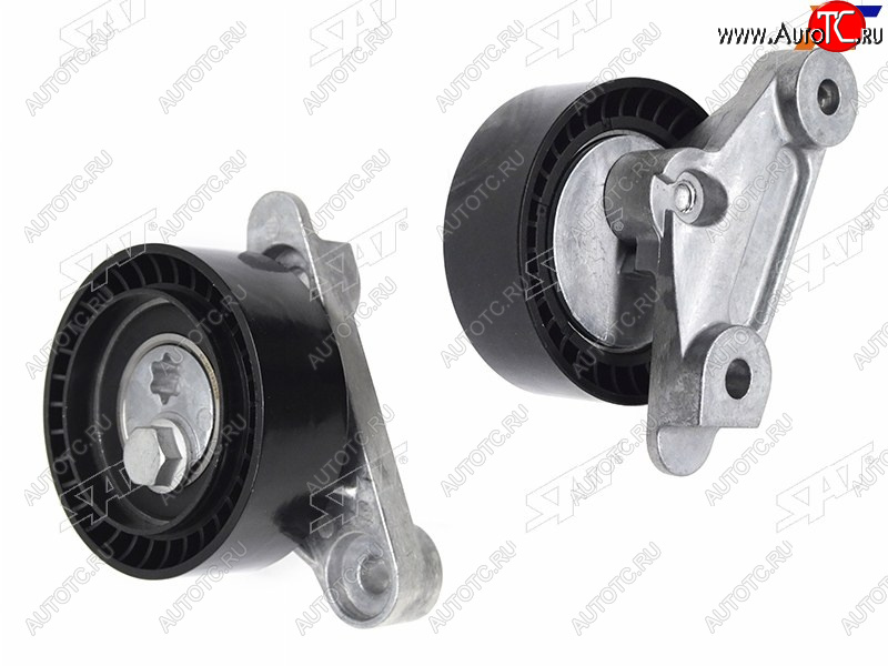 599 р. Ролик приводного ремня натяжителя VW POLO 1.0 14-SEAT IBIZA 1.0 16-SKODA FABIA 1.0 15- SAT ST-04C145299B  с доставкой в г. Вологда