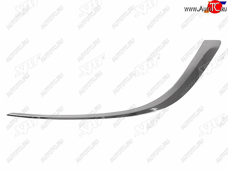 1 999 р. Левый молдинг переднего бампера SAT  Opel Astra  J (2012-2015) седан рестайлинг (хром)  с доставкой в г. Вологда