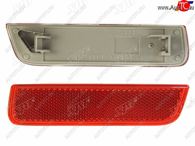 197 р. Отражатель Renault Duster 10-21  Sandero 14-18  Sandero Stepway 14-22 (Справа) SAT ST-551-29D1R  с доставкой в г. Вологда