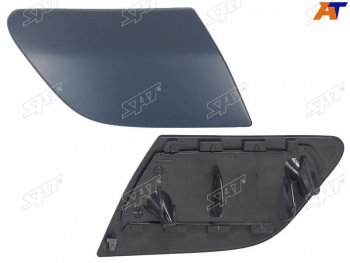 319 р. Правая крышка форсунки омывателя фары SAT Volkswagen Golf 5 хэтчбэк (2003-2009) (неокрашенная)  с доставкой в г. Вологда. Увеличить фотографию 2
