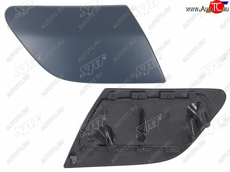 319 р. Правая крышка форсунки омывателя фары SAT Volkswagen Golf 5 хэтчбэк (2003-2009) (неокрашенная)  с доставкой в г. Вологда