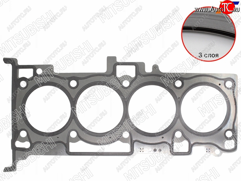 3 799 р. Прокладка ГБЦ 4B104B11 MITSUBISHI Mitsubishi Lancer 10 CY седан дорестайлинг (2007-2010)  с доставкой в г. Вологда