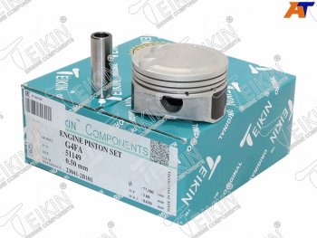 Поршни (к-т 4 шт) 050 KIA CEED 07-18I30 09-17RIO 11-17SOLARIS 10- G4FA TEIKIN 51149 050