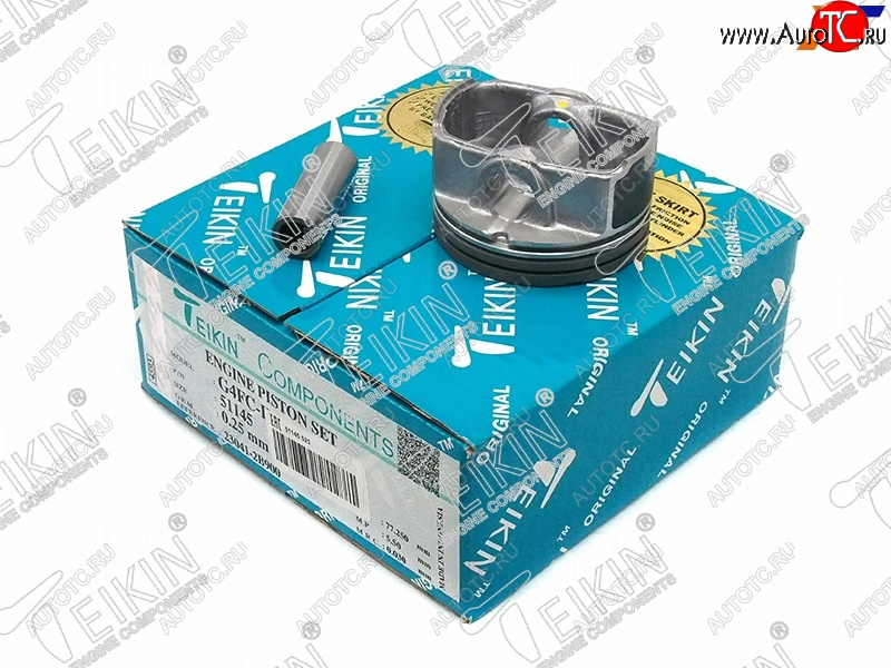 5 999 р. Поршни (к-т 4 шт) HYUNDAI SOLARISELANTRAI20I30KIA CEEDSOULCERATO 1,41,6 G4FAG4FC 10- TEIKIN 51145 025  с доставкой в г. Вологда