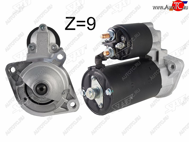 5 499 р. Стартер BMW 3-Series 90-10  5-Series 88-07  7-Series 94-05  X3 03-10  Toyota Rush 08-16 (1,4 kW SAT ST-12417501738  с доставкой в г. Вологда