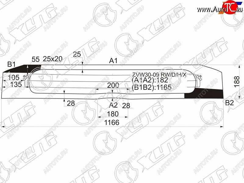 7 199 р. Стекло заднее (Цвет зеленый Обогрев нижняя часть) Toyota Prius (ZVW30) 09-16  Prius PHV 12-16 XYG ZVW30-09 RW/D/H/X  с доставкой в г. Вологда