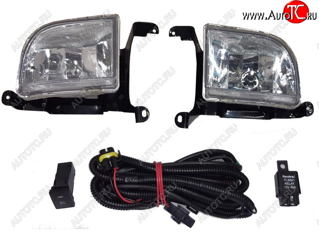 2 569 р. Противотуманные фары комплект (проводка, кнопка, пр-во Китай) BodyParts Chevrolet Lacetti седан (2002-2013)  с доставкой в г. Вологда