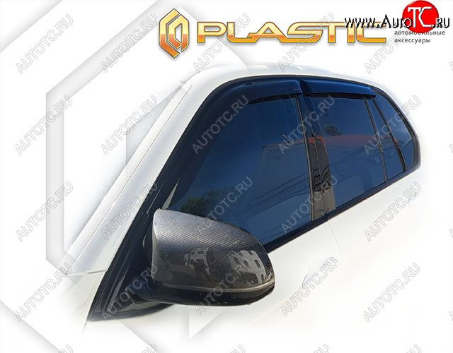 2 079 р. Дефлектора окон CA-Plastic BMW X5 F15 (2013-2018) (classic полупрозрачный, без хром. молдинга) с доставкой в г. Вологда Увеличить фотографию 1 2 079 р. Дефлектора окон CA-Plastic BMW X5 F15 (2013-2018) (classic полупрозрачный, без хром. молдинга) с доставкой в г. Вологда