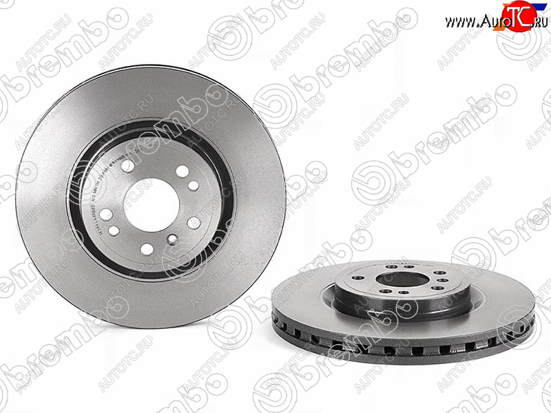 19 699 р. Передний тормозной диск BREMBO  Mercedes-Benz ML class  W166 (2011-2015)  с доставкой в г. Вологда
