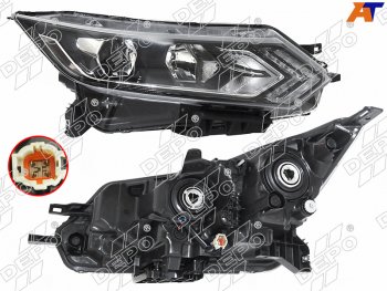 19 849 р. Фара Nissan Qashqai 17-22 (Справа) DEPO 215-11AKR-LDEM2  с доставкой в г. Вологда. Увеличить фотографию 2