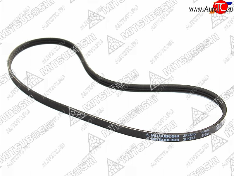 272 р. Ремень поликлиновой TOYOTA 2С CM5#CR2#CR3# NISSAN RB20DERB25DE C3334C35 (PS)                    MITSUBOSHI 3PK845  с доставкой в г. Вологда