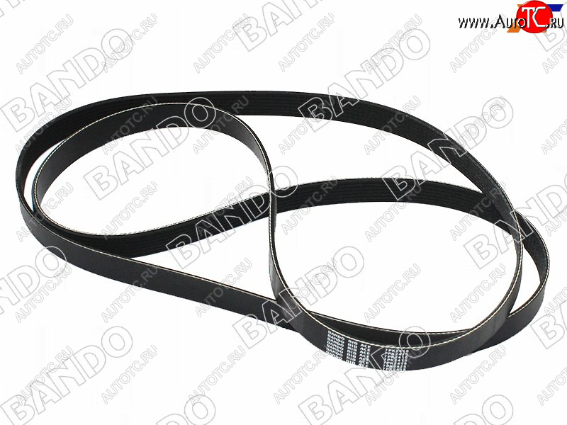 3 369 р. Ремень поликлиновой MITSUBISHI 6G7# PAJERO IV 3.53.8, V6#7#8#9# 99-06 BANDO 7PK2415  с доставкой в г. Вологда