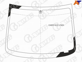 Стекло лобовое CHERY KIMO(S12) 5D HBK 07-15                                                          XYG CHERY-S12 LFW/X