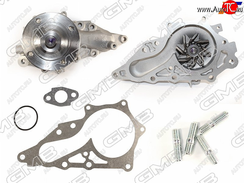 2 599 р. Насос водяного охлаждения TOYOTA MARK2,CHASER,CRESTA 2JZG#E 99-05 (с прокладкой) GMB GWT-120A  с доставкой в г. Вологда