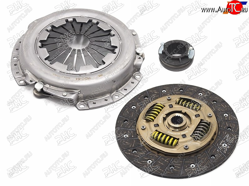 8 849 р. Комплект сцепления HYUNDAI ACCENTVERNA 1.6 00-10 G4ED                                               PHC HDK-143  с доставкой в г. Вологда