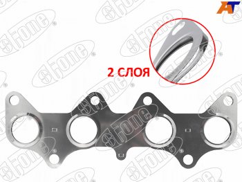 Прокладка выпускного коллектора TOYOTA COROLLACORSA 4E-FE 95- STONE JB-12472-F
