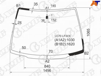 Стекло лобовое Mazda MPV 99-06 XYG LC70 LFW/X