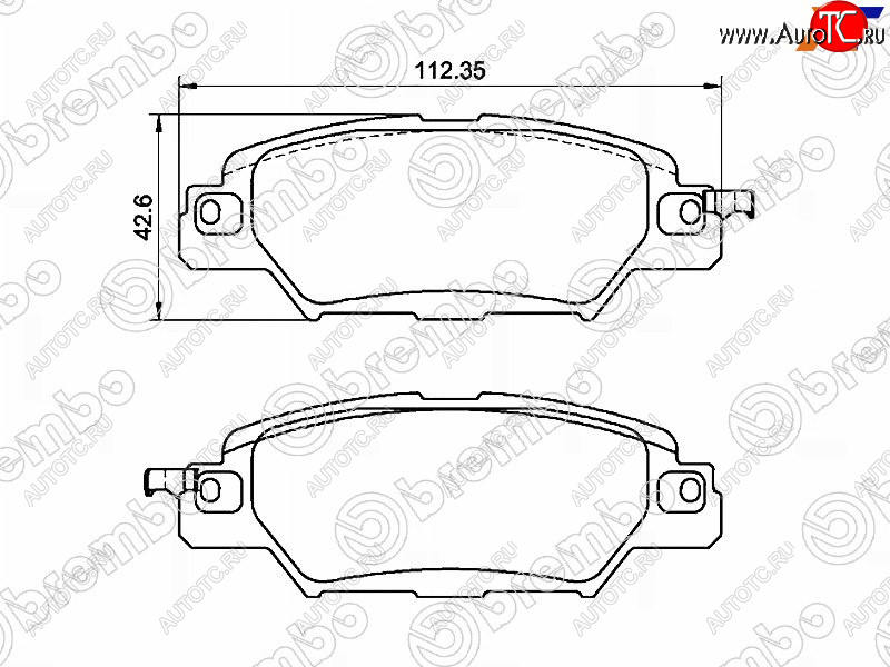 3 999 р. Колодки тормозные передние FL-FR SAT Mazda CX-5 KF (2016-2025)  с доставкой в г. Вологда