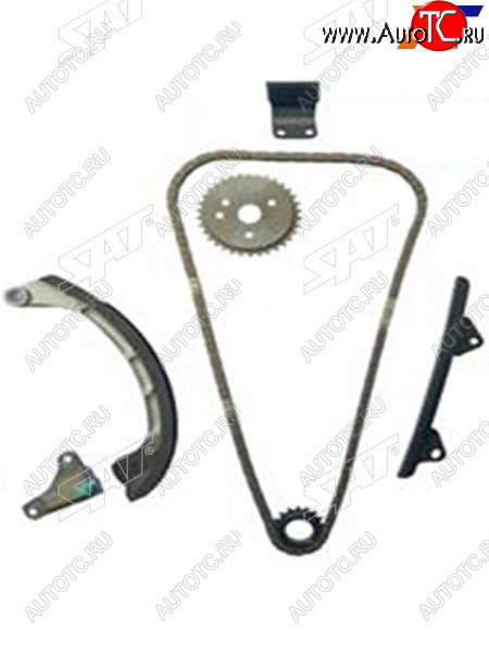 5 999 р. Комплект замены цепи ГРМ 2SZFE TOYOTA BELTA 05-RACTIS 05-VITZ 05- SAT ST-136-0005  с доставкой в г. Вологда