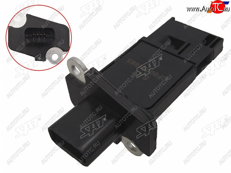 2 999 р. Датчик расхода воздуха FORD GALAXY (06-), MONDEO IV (07-15), TRANSIT (06-) SAT ST-1376235  с доставкой в г. Вологда