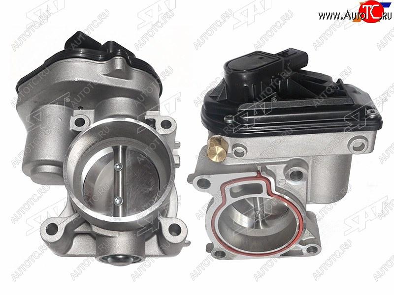 5 399 р. Дроссельная заслонка Ford Fiesta 02-08  Focus 04-11  Fusion 02-12  Mondeo 07-15 SAT ST-1537636  с доставкой в г. Вологда