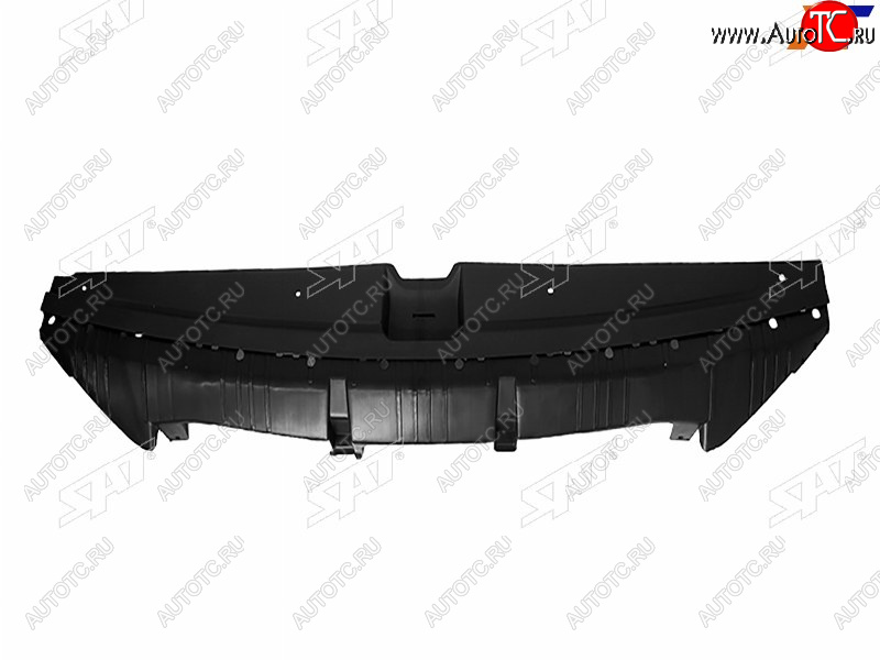 1 349 р. Накладка на рамку кузова Hyundai Solaris 20-22 SAT ST-184-0006  с доставкой в г. Вологда