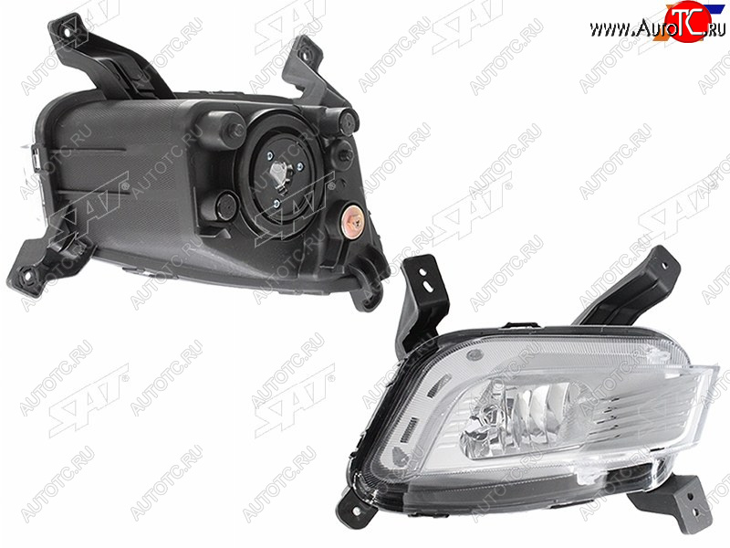 1 129 р. Правая противотуманная фара SAT Geely Atlas NL3 (2016-2022)  с доставкой в г. Вологда