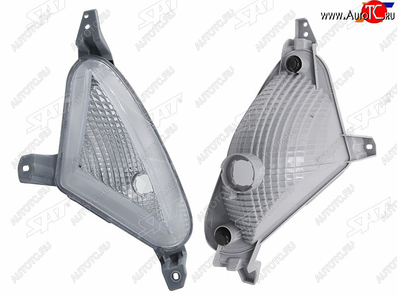 1 399 р. Левая противотуманная фара SAT Hyundai Elantra CN7 (2020-2023)  с доставкой в г. Вологда