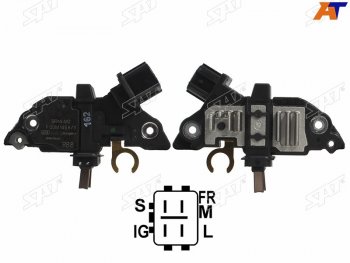 Реле-регулятор напряжения генератора TOYOTA AVENSIS 00-08COROLLA 03-09Hiace #H1##H2# 2.5D 01- 2KD SAT ST-235-0014
