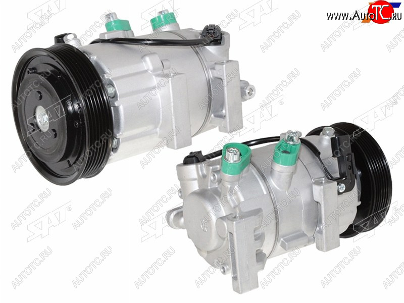 16 599 р. Компрессор кондиционера Hyundai Elantra 13-16  Kia Ceed 12-21  Soul 13-19  Hyundai i30 11-17  Ki SAT ST-245-0031  с доставкой в г. Вологда