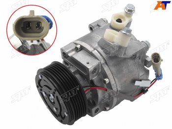 Компрессор кондиционера Chevrolet Aveo 11-15  Opel Mokka 12-19  Chevrolet Tracker 13-15  Opel Ada SAT ST-245-0007