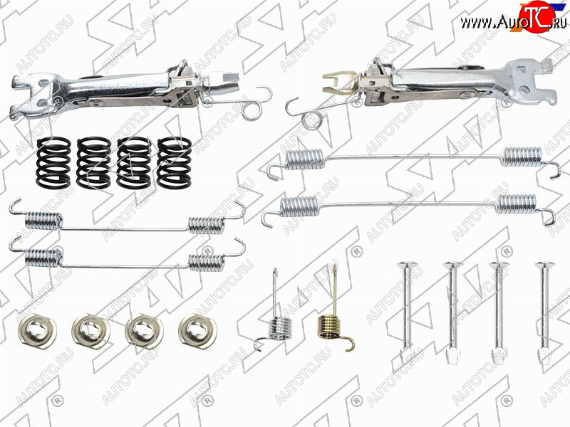 1 829 р. Ремкомплект стояночного тормоза NISSAN ALMERA G15RA SAT ST-44200-00QAD-KIT  с доставкой в г. Вологда