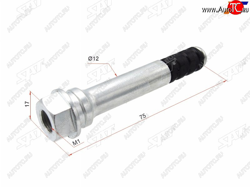 193 р. Направляющая суппорта перед верхняя KIA SORENTO 14-HYUNDAI SANTA FE 18- SAT ST-58162-4H000  с доставкой в г. Вологда