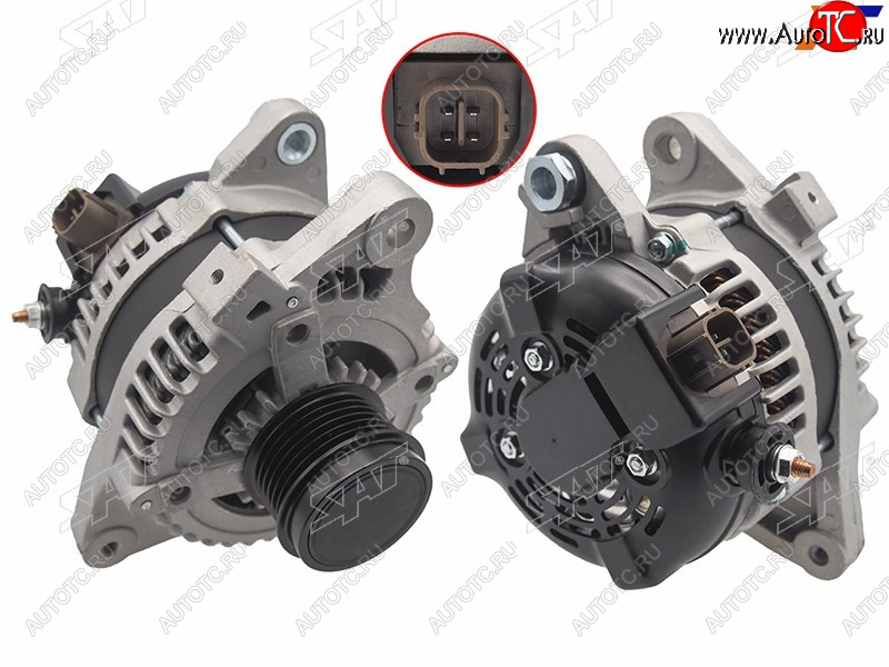 14 999 р. Генератор TOYOTA ALLIONAURISAVENSISCOROLLAISIS 1.61.8 06-13 07-11 12ZRFE 12V 110A              SAT ST-85-0086  с доставкой в г. Вологда