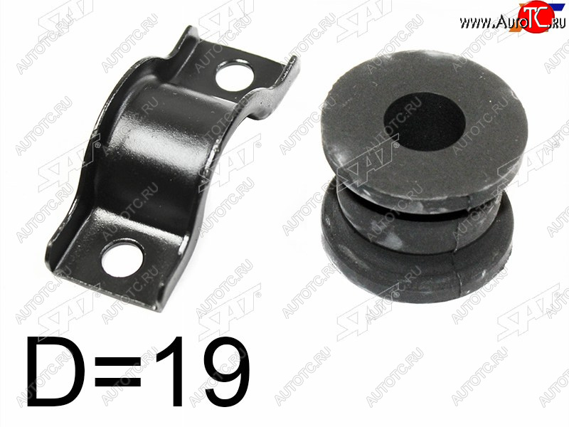 255 р. Втулка заднего амортизатора SAT  Mercedes-Benz ML class  W163 (2001-2005) рестайлинг  с доставкой в г. Вологда