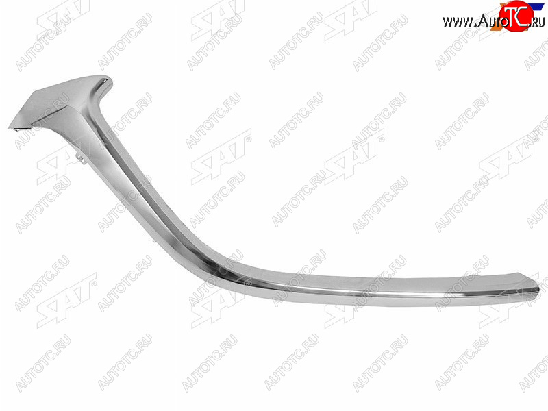 1 389 р. Правый молдинг решетки радиатора SAT Mazda 3/Axela BM рестайлинг седан (2016-2019) (хром)  с доставкой в г. Вологда