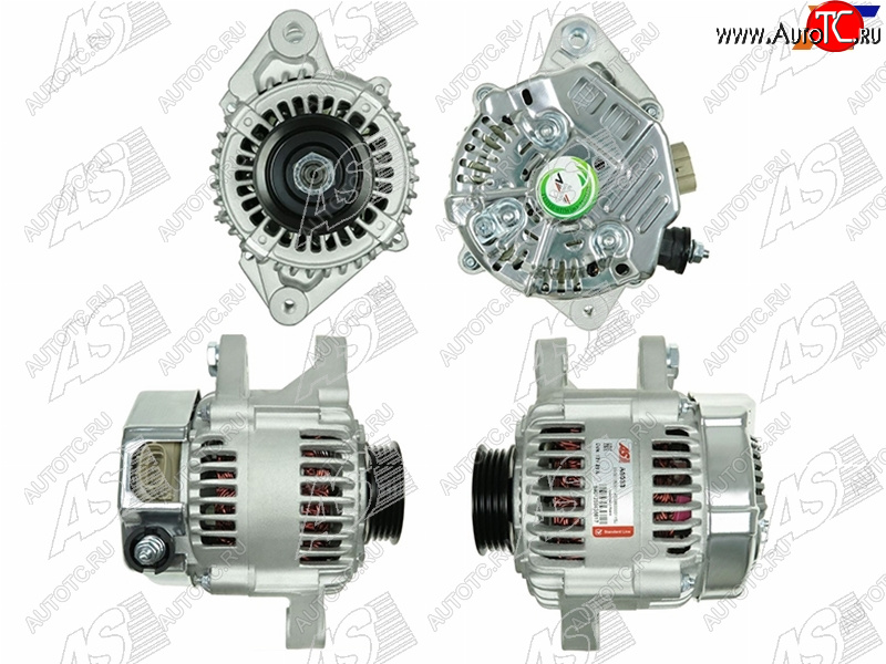 13 949 р. Генератор TOYOTA COROLLAPROBOXSUCCEEDPLATZVITZFUN CARGO 1.31.5 00-06 12NZ 12V 80A AS-PL A6033  с доставкой в г. Вологда