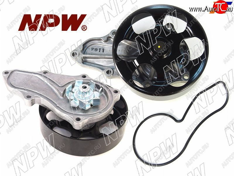 3 299 р. Насос водяного охлаждения с прокладкой K20 NPW Honda CR-V RE1,RE2,RE3,RE4,RE5,RE7 дорестайлинг (2007-2010)  с доставкой в г. Вологда