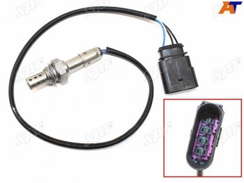 2 349 р. Датчик кислородный VAG OCTAVIA 97-10FABIA 99-07CADDY 95-04GOLF 97-05 SAT ST-06A906262  с доставкой в г. Вологда. Увеличить фотографию 2