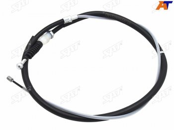 Трос ручного тормоза RH-LH SAT Skoda Octavia ( A7,  A8) (2012-2022) дорестайлинг лифтбэк, дорестайлинг универсал, рестайлинг лифтбэк, рестайлинг универсал, универсал