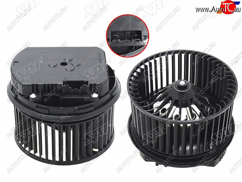9 999 р. Мотор отопителя салона Ford Focus 04-11  Volvo C30 06-13  S40 04-12  V50 03-12 SAT ST-94-0044  с доставкой в г. Вологда
