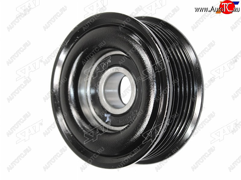 599 р. Ролик приводного ремня натяжной MAZDA 3 04-095 1,8-2,0 05-10 (D=75) SAT ST-L372-15-980C  с доставкой в г. Вологда