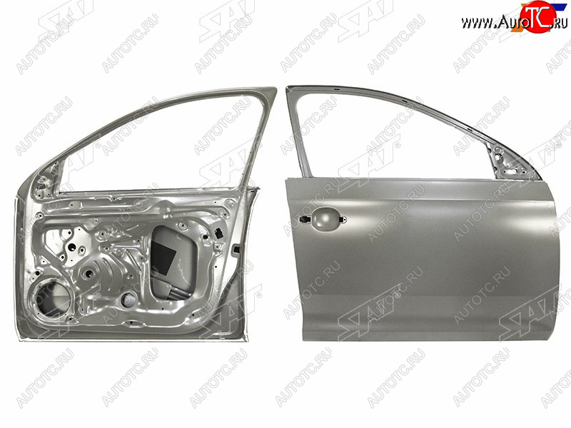 14 399 р. Дверь передняя Skoda Rapid 12-20  Volkswagen Polo 20-22 (Справа) SAT ST-SDR1-040-1  с доставкой в г. Вологда