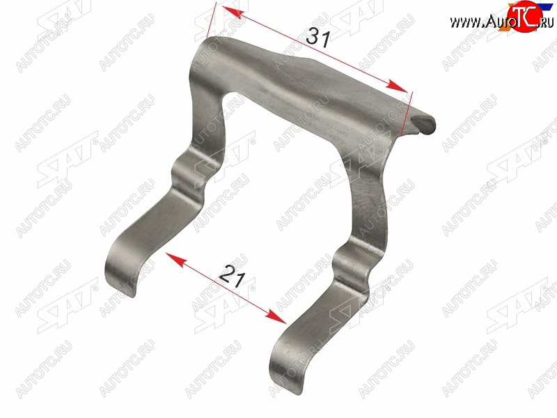 171 р. Скоба крепления форсунки омывателя TOYOTALEXUSMAZDA SAT ST-TK33-51-829  с доставкой в г. Вологда