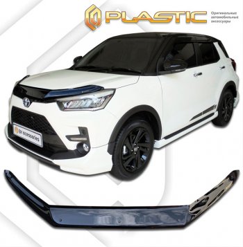 1 999 р. Дефлектор капота (рынок Японии) CA-Plastic  Toyota Raize  A210A,A202A,A200A,A201A (2019-2025) (серия Сlassic черный, без надписи)  с доставкой в г. Вологда. Увеличить фотографию 2