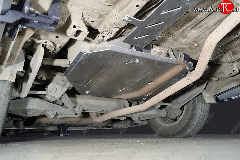 7 999 р. Защита топливного бака (1.5T 2WD, алюминий) TCC GAC GS5 (2018-2025)  с доставкой в г. Вологда