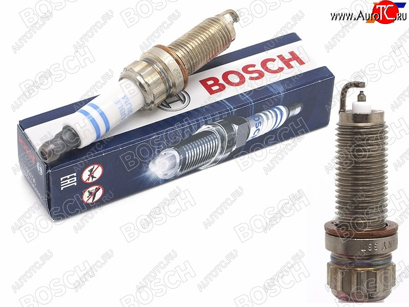 1 379 р. Свеча зажигания AUDI A8BMW 13MERCEDES CEGLMLSLKHYUNDAI ACCENTSOLARISGENESISi40 10- BOSCH 0242140521  с доставкой в г. Вологда