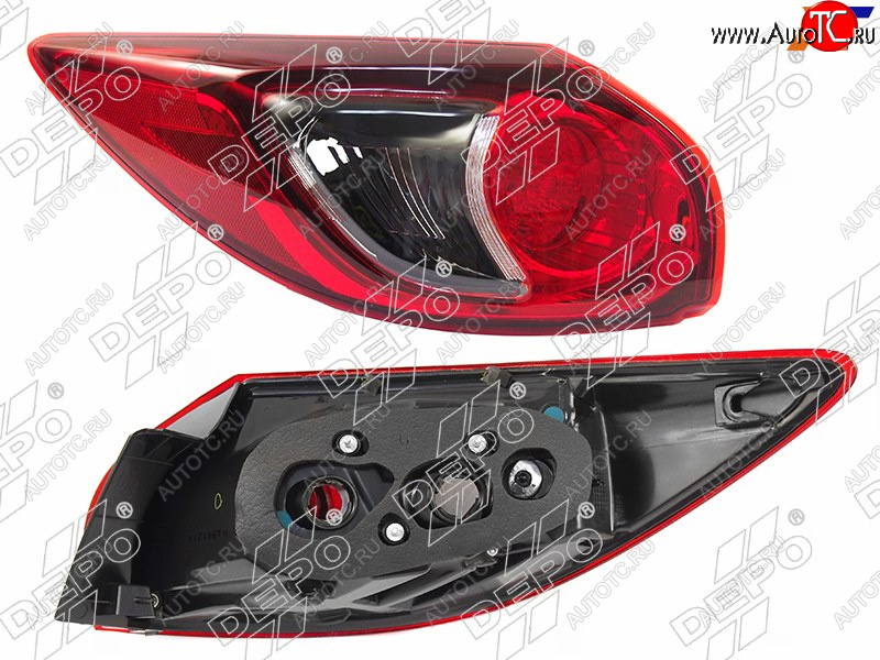 10 449 р. Фонарь задний Mazda CX-5 11-15 (Слева) DEPO 216-1994L-UE  с доставкой в г. Вологда