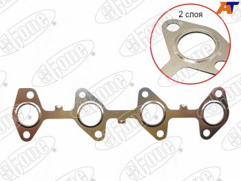Прокладка выпускного коллектора TOYOTA PRADOHILUX 1KZ-TE1-2KD-FTV 93- STONE JB-1240031